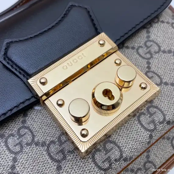First bag ru bag mini Padlock GUCCI 0525